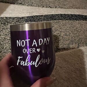 Purple Fabulous Wine Tumblr